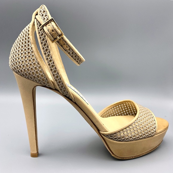 Jimmy Choo Shoes - JIMMY CHOO Kayden Platform Open Toe Heels Shoes